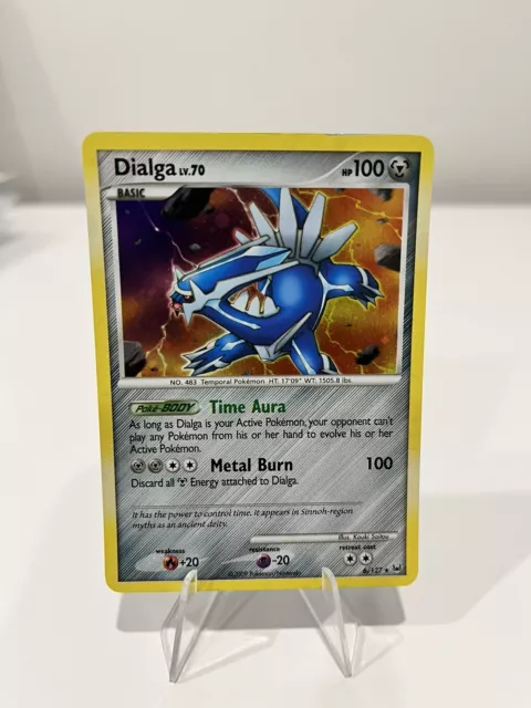 Dialga 6/127 - Holo - Platinum - Pokemon Card - LP