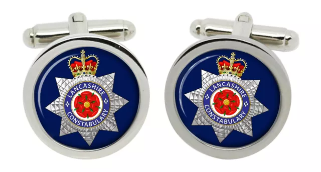 Lancashire Constabulary Cufflinks in Box