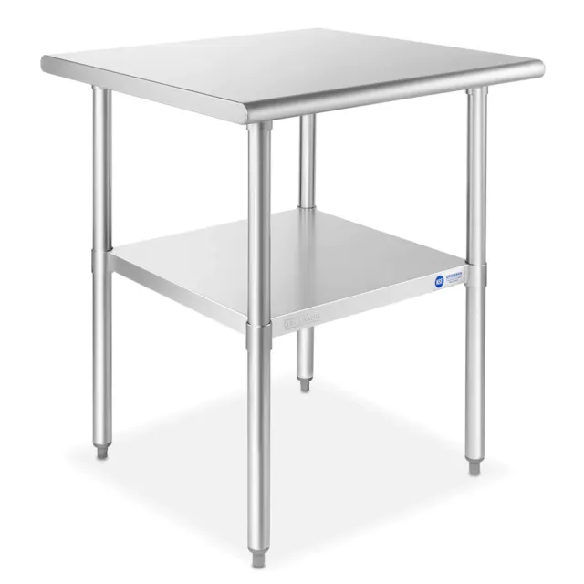 30 x 30 Inch NSF Stainless Steel Prep Table