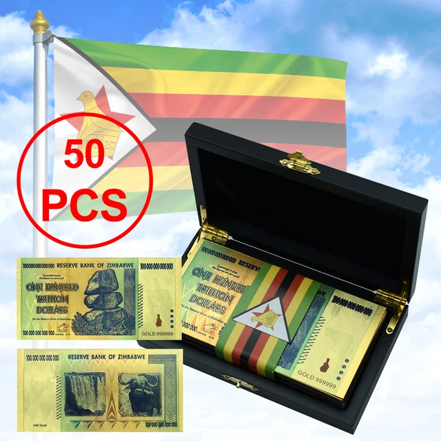YIQILAFADA 5 billetes de oro de 100 dólares, billetes de