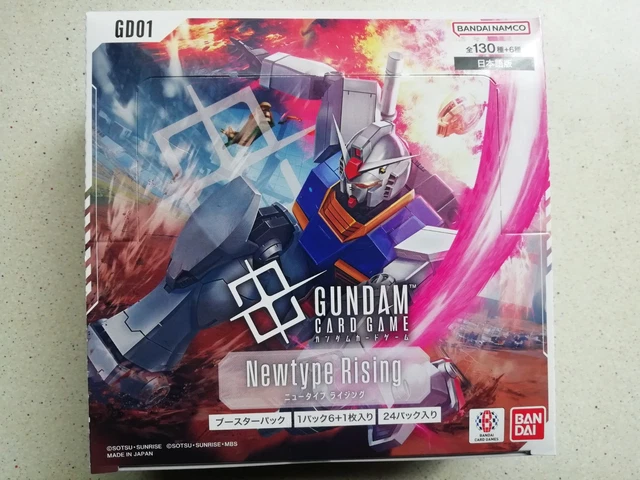 Gundam Carta Gundam Card Game Newtype Rising Booster Box GD01