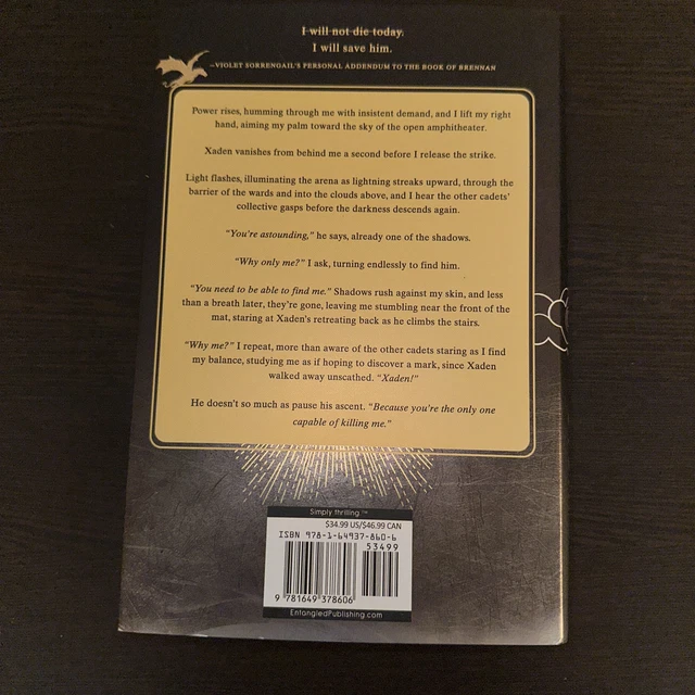 ONYX STORM TARGET Exclusive Edition By Rebecca Yarros Hardcover **IN