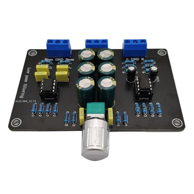 150W HiFi Yushu Diviseur Fréquence Audio 3 Voies - Filtre Croisé HiFi 150W - Pour Haut-parleurs DIY Crossover 3 Vie