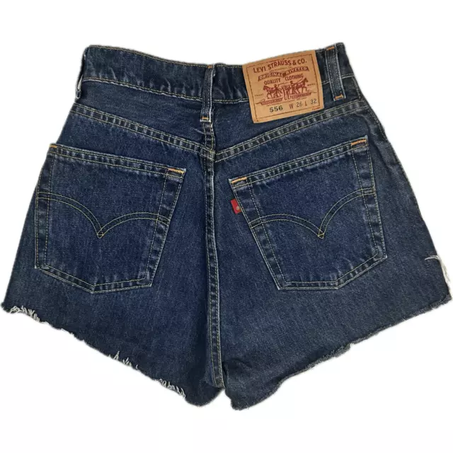 Levis 556 Vintage Australian Made Cut Off Shorts - Suit Size 24