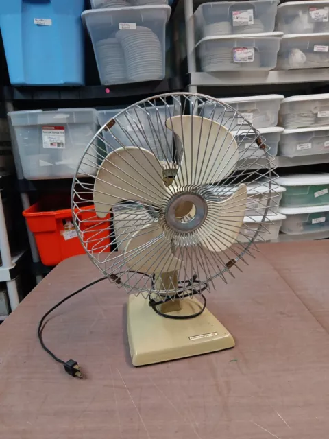 Vintage Toastmaster Desk Table Fan Working