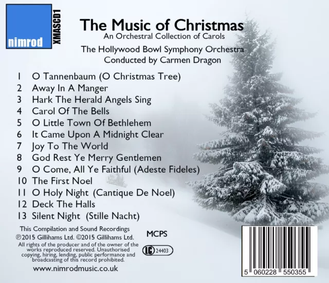 The Music of Christmas - Carmen Dragon & The Hollywood Bowl Symphony Orchestra 2