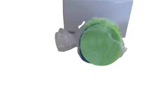 Alfresco Mini Bowls Neon Blue & Green With Lid 550Ml Bnip 2