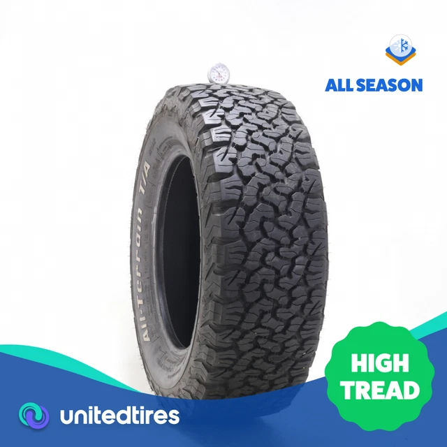 Used LT 255/65R17 BFGoodrich All-Terrain T/A KO2 114/110S D - 12/32