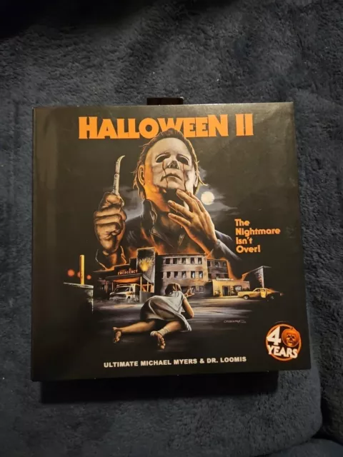 Halloween II (2) MICHAEL MYERS & DR. LOOMIS 7" Scale Ultimate Action Figure NECA