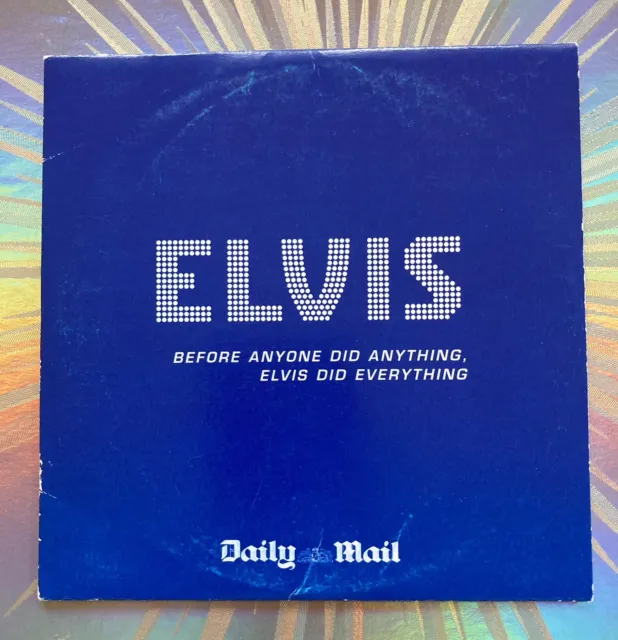 ‘Elvis’ Newspaper Promo CD 10 Tracks 2003 in Card Sleeve
