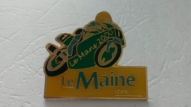 2000 Le Maine Libre 24 H HOURS DU LE MANS Sport Motorcycle Pin's Pin S Pin