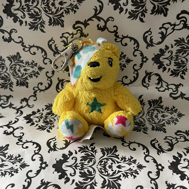 BBC LITTLE PUDSEY Teddy Bear | Yellow Plush Soft Toy Keyring Children - Where Can I Buy A Pudsey Bear Teddy