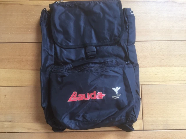Niki Lauda, Lauda, Lauda Air, Rucksack, Schwarz, Neu und OVP
