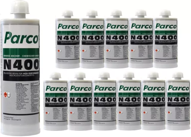 PARCO 12 x 410ml Verbundmörtel Injektionsmörtel Mörtel Montagemörtel Montage