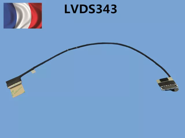 Cable vidéo LVDS pour  P/N:DD0BKKLC001 FHD EDP ASUS ZENBOOK Flip UX561UA 30PIN