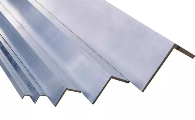 Aluminium Angle Longueur 2000mm (200cm) Profil Alu Profilé Angulaire AlMgSi0,5