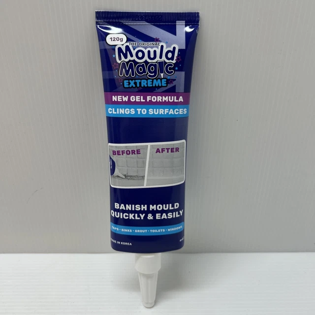 MOULD MAGIC EXTREME Original 120g Tube Kills All Mould Types Safe & eco ...
