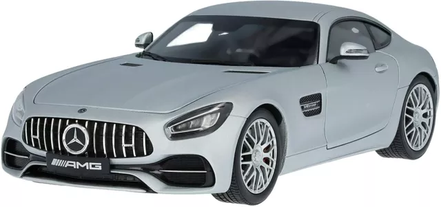 Mercedes Benz Amg Gt S C190 V8 Biturbo Designo Iridium Silver Norev B66960485