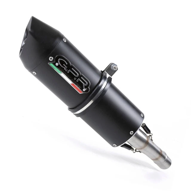 Scarico GPR Honda Transalp Xl 600 V 1986/99 Silenziatore Omologato Senza Raccordo Ultracone Bronze Cafe Racer