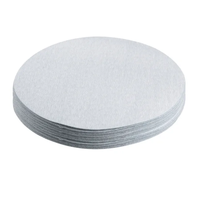 20 Pcs 7-Inch Aluminum Oxide White Dry Hook and Loop Sanding Discs 800 Grit