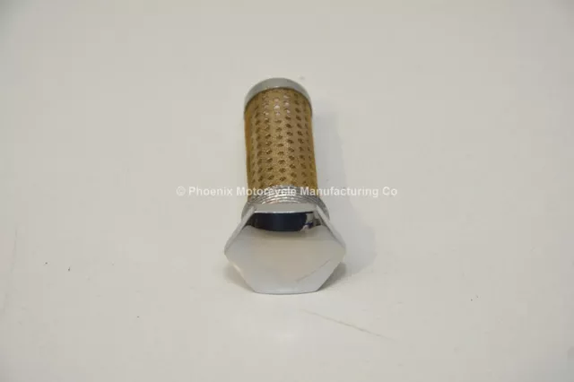 Bsa Oil Tank Filter Fits A  Models (42-8334 & 42-8426) - Uk Supplied