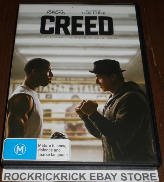 CREED DVD SYLVESTER Stallone, Michael B. Jordan Region 4 EUR 4,44