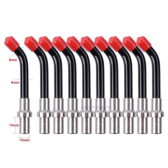 10X Dental WOODPECKER Curing Lights Optic Fiber Light Guides Rod Tips 8*15*10mm
