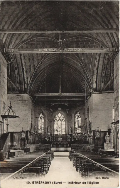 CPA ÉTRÉPAGNY - intérieur de l'Église (160058)
