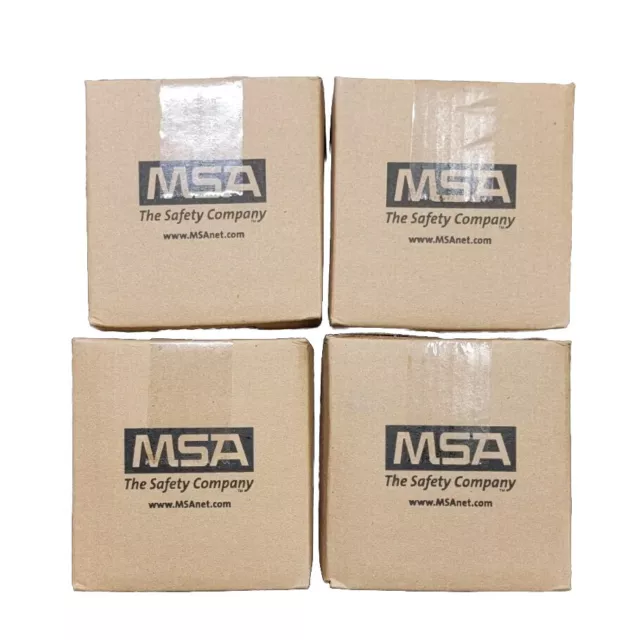 4x MSA CBRN Cap 1 Gas Mask Air Filter Canister Factory Sealed 10046570 Exp 2015