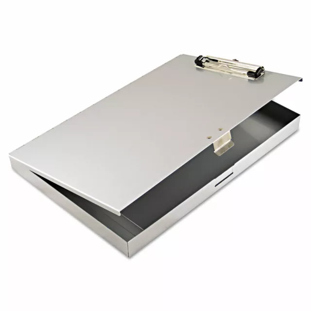 Saunders Tuffwriter Recycled Aluminum Storage Clipboard 1/2" Clip 8 1/2 x 12