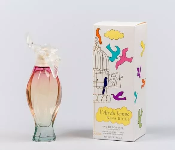 ⭐⭐ L'Air Du Temps Colombes Couleur Nina Ricci 100ml EDT Neu OVP RARE ⭐⭐