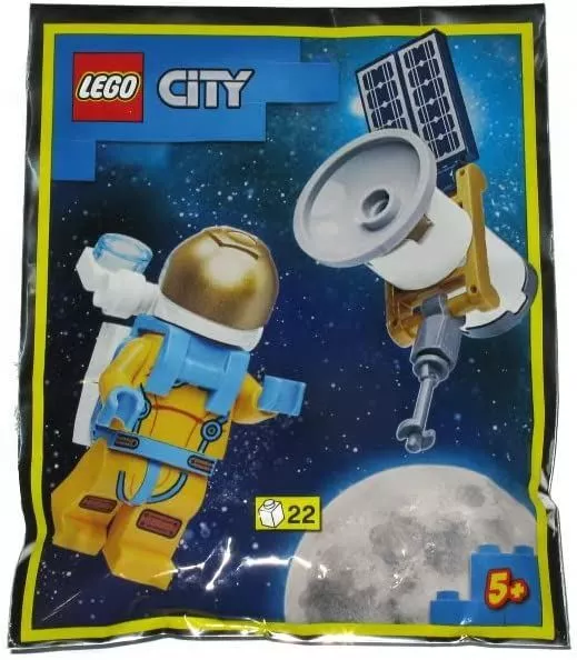CITY LEGO Polybag Set 952205 Astronaut Minifigure Rare Minifig Foil Pack Set