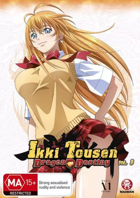 Ikki Tousen season 2: Dragon Destiny complete series / NEW anime on DVD