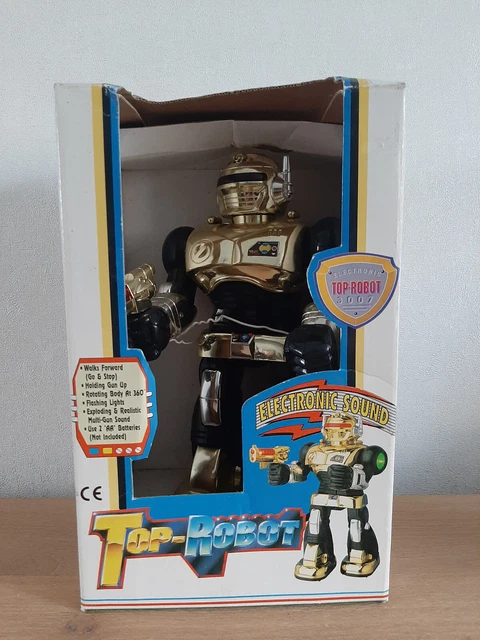 Robot vintage 1997 Thunder Warrior WANG KWONG HAP-P-KID Toy Happy Kid Toy 3077 aliselan aliselan (966) - Jeux & Jouets