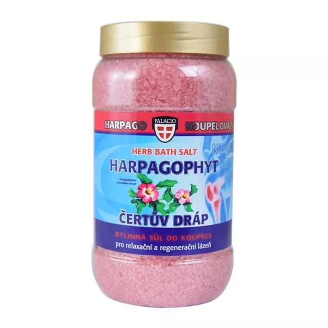 Garra Del Diablo Sales de Baño de Hierbas Relajación Bienestar Cristales 1,2 KG