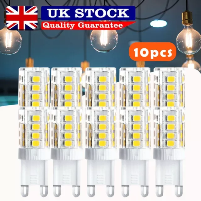 10Pcs G9 LED Bulb 5W Capsule Light Halogen Cold/Warm White Energy Saving Replace