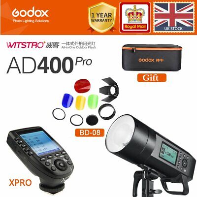 BD-08 Filtro REGNO Unito GODOX AD400Pro 400Ws 2.4G x sistema TTL Flash sofbox XPRO Trigger 