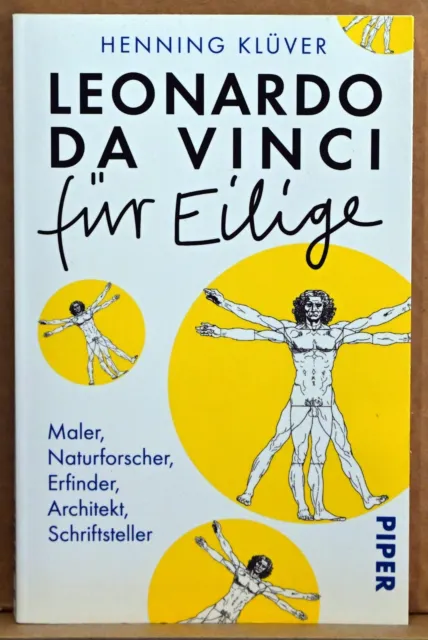 LEONARDO DA VINCI FÜR EILIGE v. Henning Klüver • Buch-Literatur-Lesen