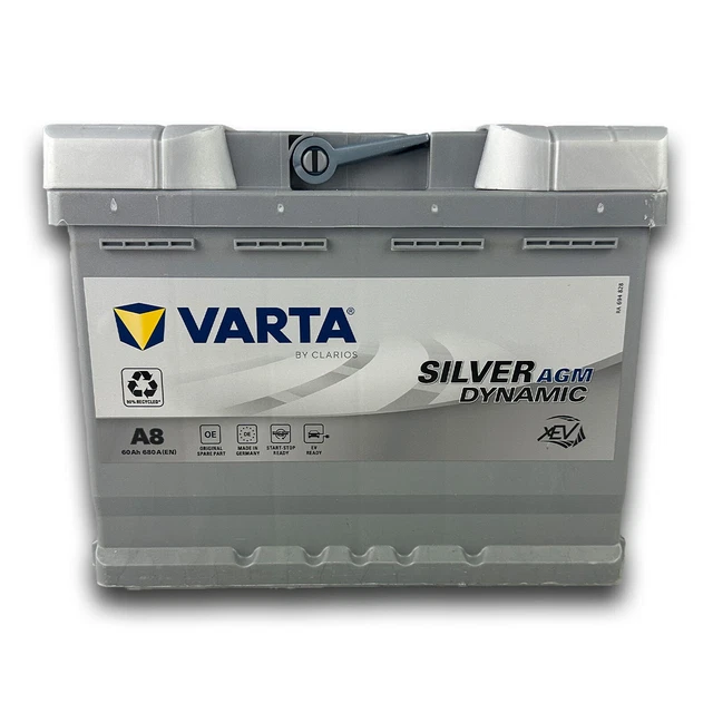 Batterie Voiture ALTO ADIGE AGM 60 Ah 760A - Pour Système Start&Stop, Garantie 24 Mois, Neuve