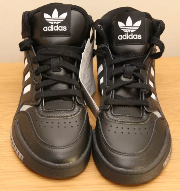 Mens Boys Adidas Drop Step Black/Silver Trainers Hi Top Shoes Size 4 Uk No  Box £33.00 - Picclick Uk