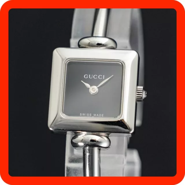 [MENTHE] Nouvelle montre-bracelet carrée pour femme BATT GUCCI 1900L avec...