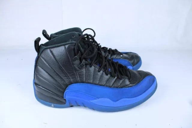 Pre-owned Air Jordan 12 Retro Game Royal 2019 Sz 8.5 Black 130690-014