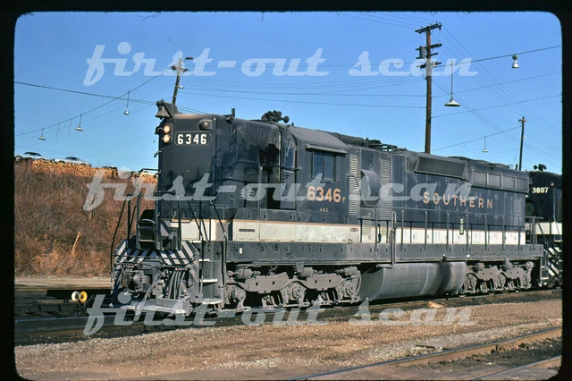 B Original Slide - Southern SOU 6346 EMD SD-24 Atlanta GA 1976