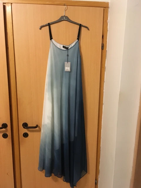 Robe D'été Cop-Copine Taille 40 Bleue Longue - Occasion Très Bon état, Style Chic