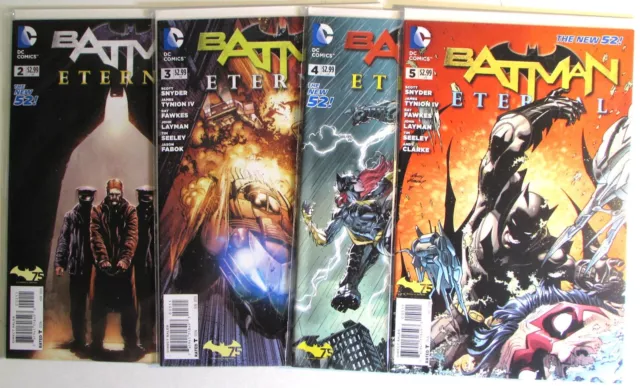 Batman Eternal Lot of 4 #2,3,4,5 DC Comics (2014) NM 1st Print Comic Books