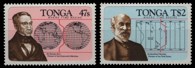 Tonga 1984 - Mi-Nr. 896-897 ** - MNH - G.Airy & S.Fleming