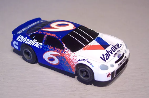 Life Like Nascar Ford # 6 Valvoline pour circuit routier Ho Tyco Afx Tomy