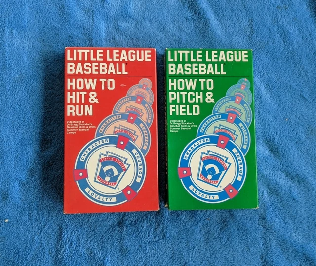 LITTLE LEAGUE BASEBALL Instructional Double Header [VHS Tape] 15.98