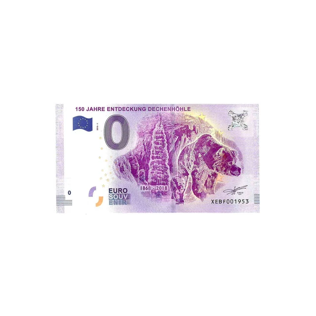 UECS / LE Memorial De Caen / Billet 0 € / Null Euro-Schein / 0 € 2024-6