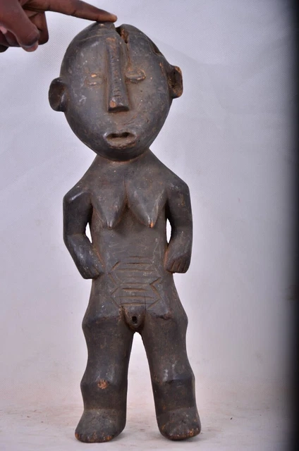 African art tribal, zande statue from bas uel  Democratic Republic of Congo